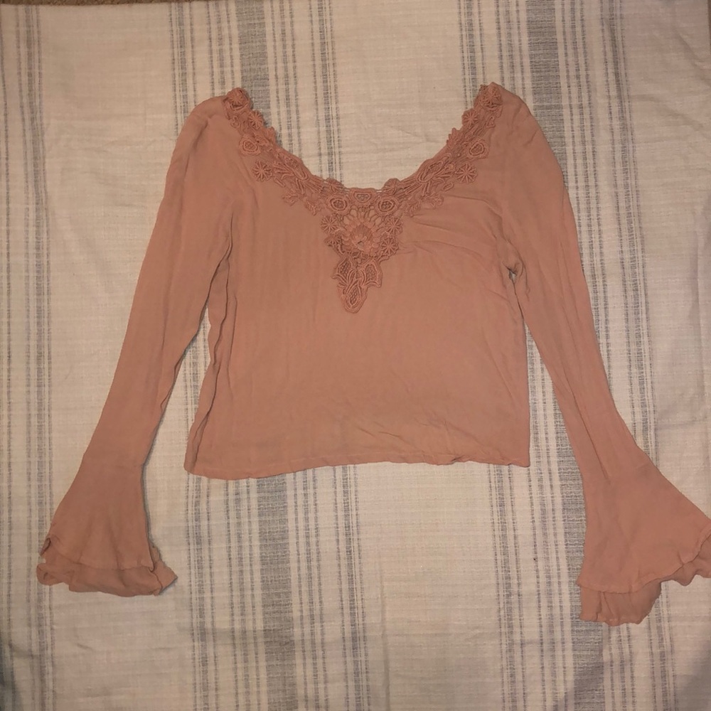 Forever 21 Bell Sleeve Top